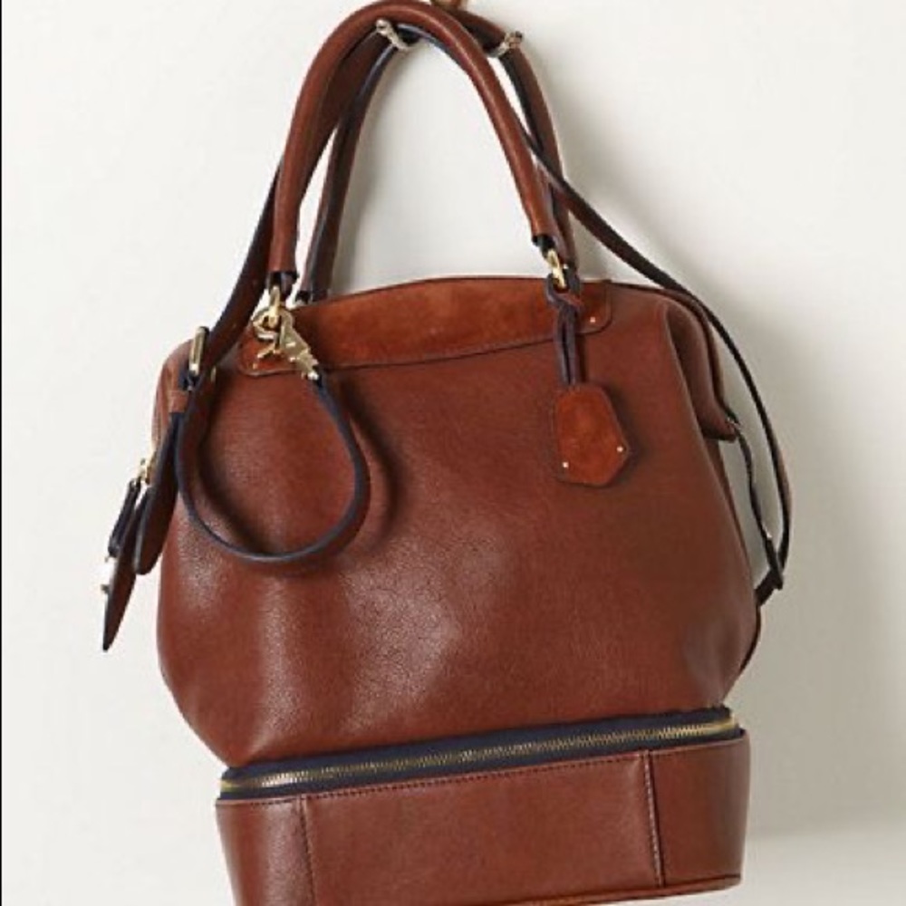Anthropologie: Doctor Satchel, leather